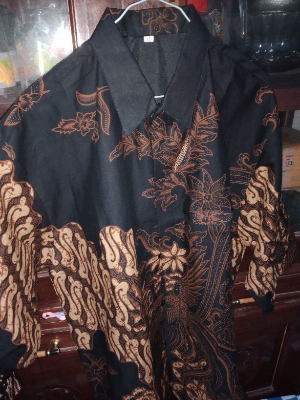 Baju Batik Pria Lengan Panjang Pendek Lapis Furing Batik Solo Laseman