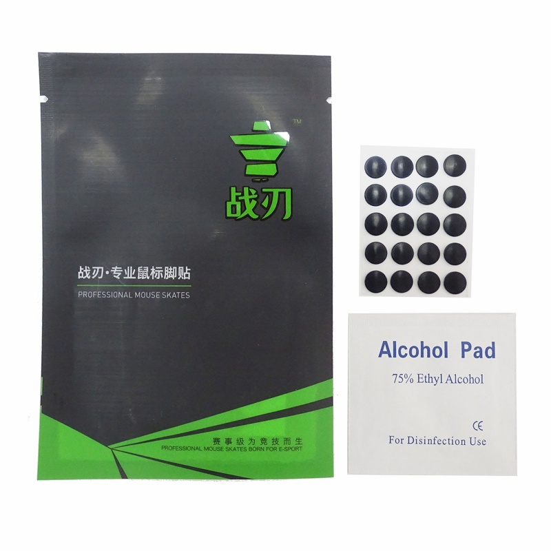 Vivi 1 Set Kaki Mouse Lengkung 0.6mm Untuk logitech G1 / MX300 / M100 / M235