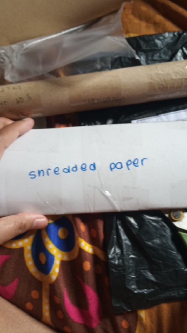 [ 20 Grams ]shredded Paper/ Kertas Cacah/ Gift Box Filler/ Isian Parcel (dark Brown)