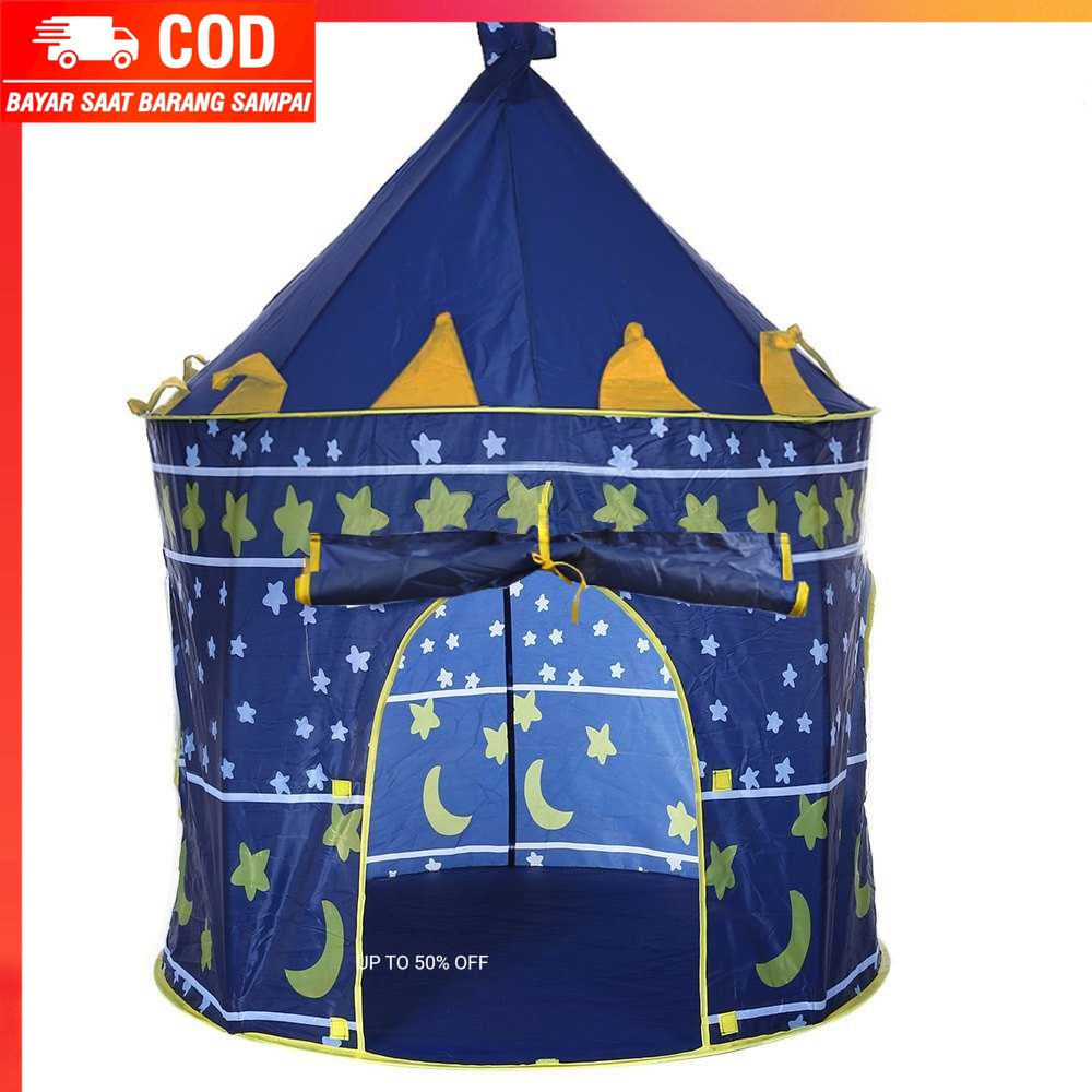 (100% BARANG ORI) ROXPORT Tenda Bermain Anak Model Castle Kids Portable Tent - KL9999