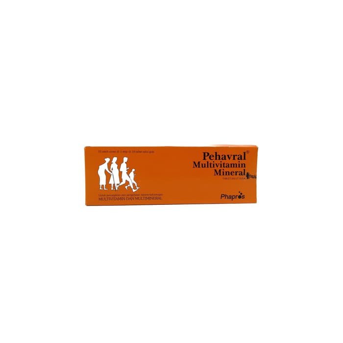 Ibu Hamil - Pehavral 100'S Tablet Phapros / Vitamin & Mineral / Vitamin Ibu Hamil