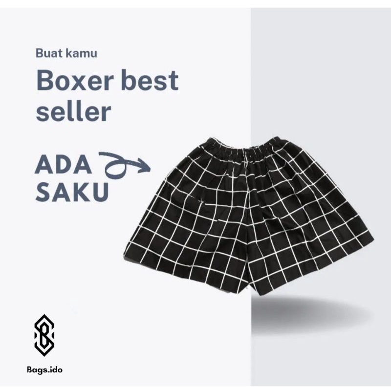 Celana Kolor Unisex Pria Wanita Celana Motif Tartan Kotak Kotak boxer terbaru 2022 terbaru kualitas distro