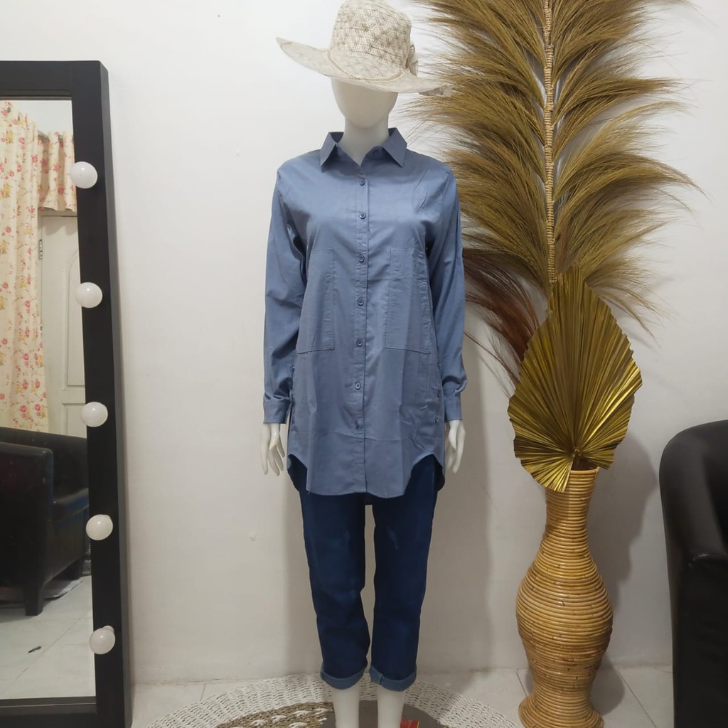 Kemeja soft suede