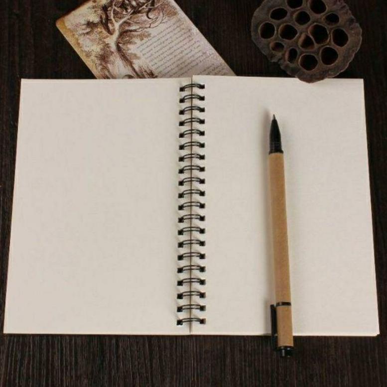 

[8DKCY6795] BUKU SKETSA SKETCHBOOK SKETCHBOOK A5 BROWN SKETCH BOOK / BUKU GAMBAR / BUKU SKETSA Sketbook a5