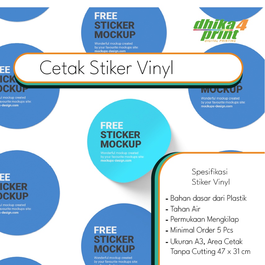 

Stiker Vynil Tanpa Cutting Murah / Sticker Vynil Tanpa Cutting / Sticker Vynil A3 / Sticker Label Makanan & Minuman Kemasan Murah