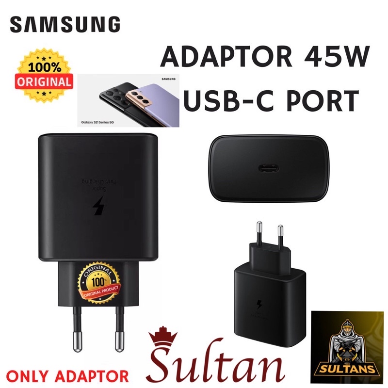 PROMO BATOK CHARGER SAMSUNG S21 ULTRA 45W ORI COPOTAN USB TYPE C