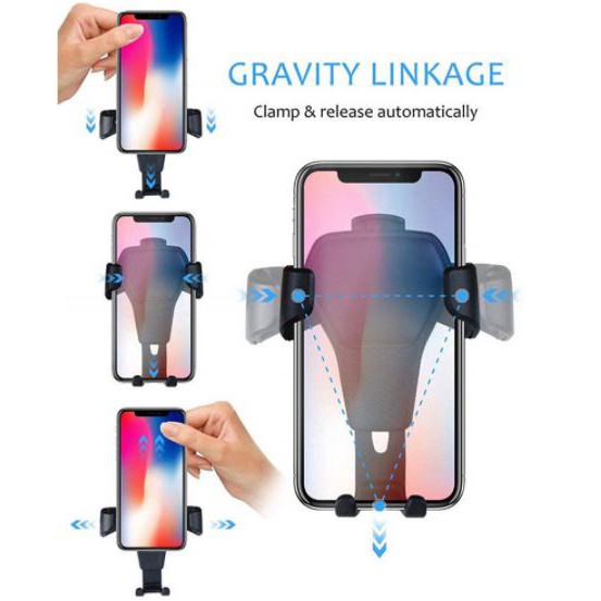 Phone Holder AC Mobil Gravity Air Vent Car Mount Holder HP Smartphone - CHD2