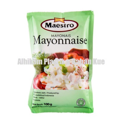 

Maestro Mayonaise 100gr / Mayo / Mayonais