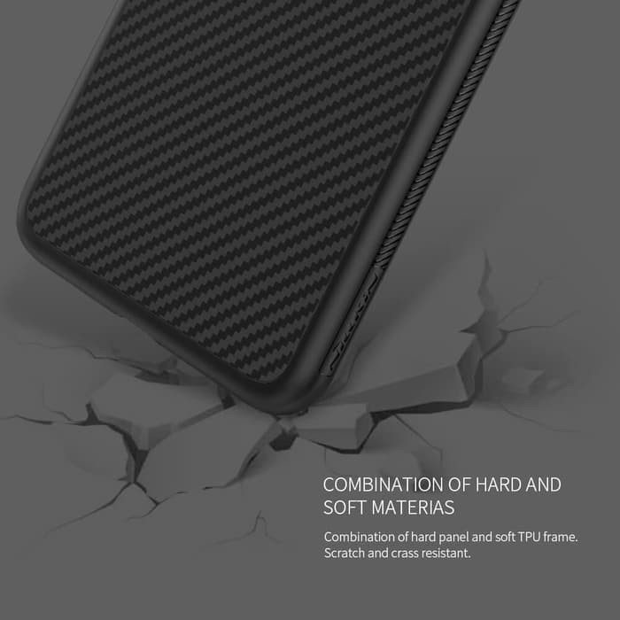 XIAOMI MI8 MI 8 NILLKIN SYNTHETIC FIBER HARD CASE EXECUTIVE