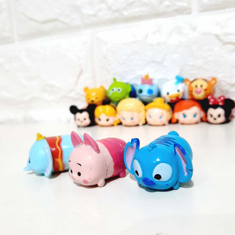 Tsum Tsum Mini Disney Princess Set 14 Kecil Kado Anak Murah Mainan