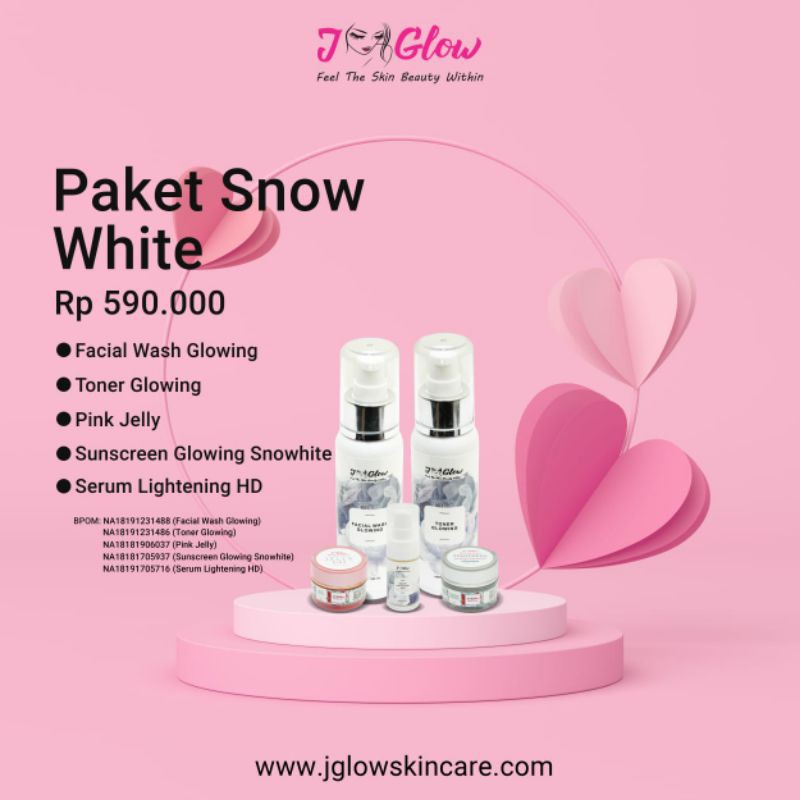 Snow white jglow skincare