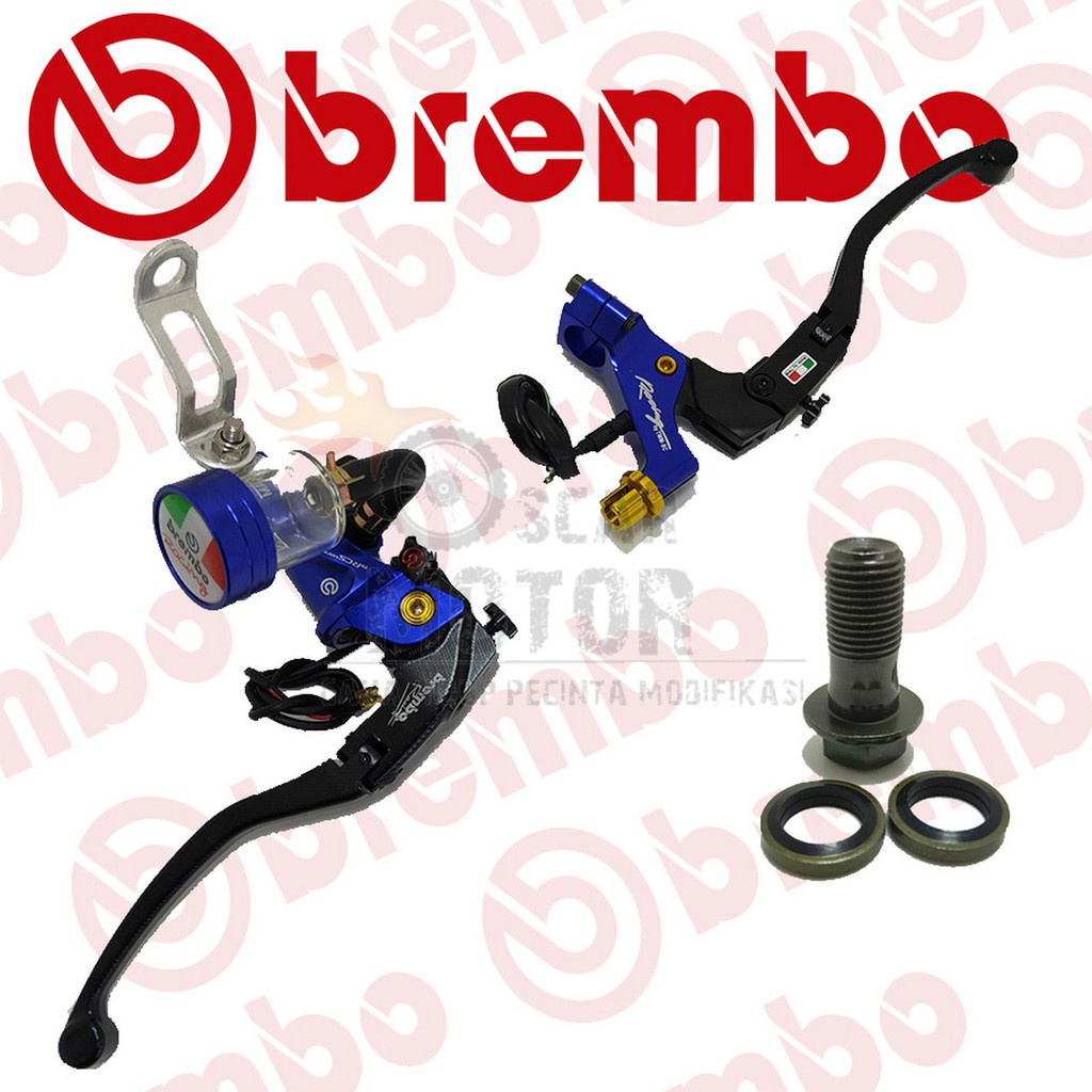 MASTER REM BREMBO RCS 19 CORSA CORTA TABUNG CNC TWM UNIVERSAL motor