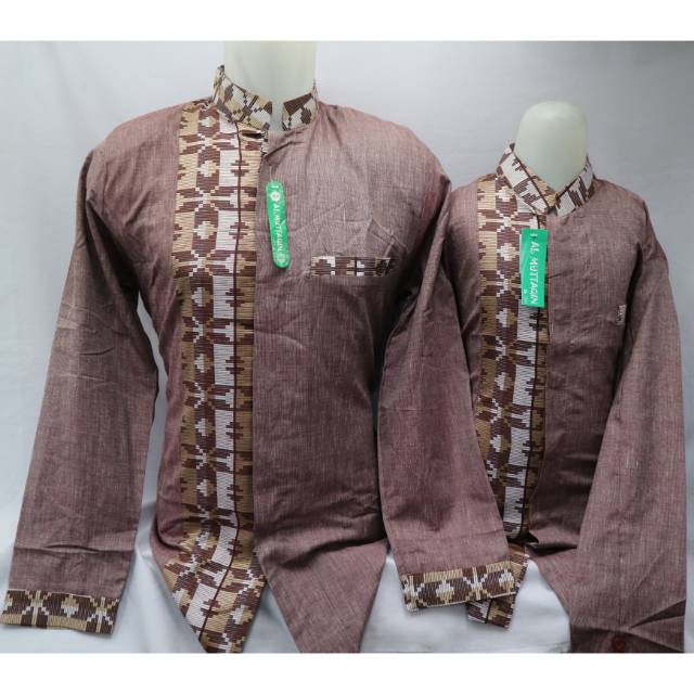 Grosir Baju Muslim Baju Koko Jasko Jas Koko Lengan Panjang Couple Pasangan Ayah Dan Anak Murah