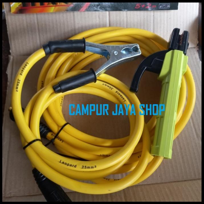 Kabel Las Stang Las Listrik Welding Set Titan 200A 5 Meter Original