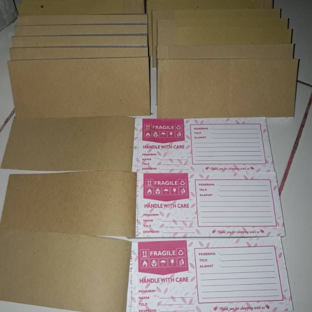 

Label pengiriman
