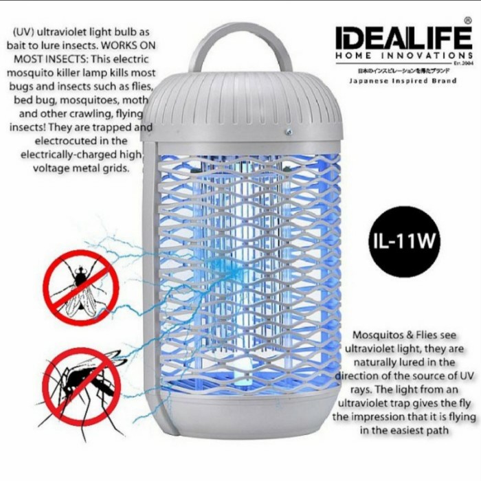 

IDEALIFE IL 11W LED Lampu Perangkap Nyamuk IL11W Lamp Insect Killer