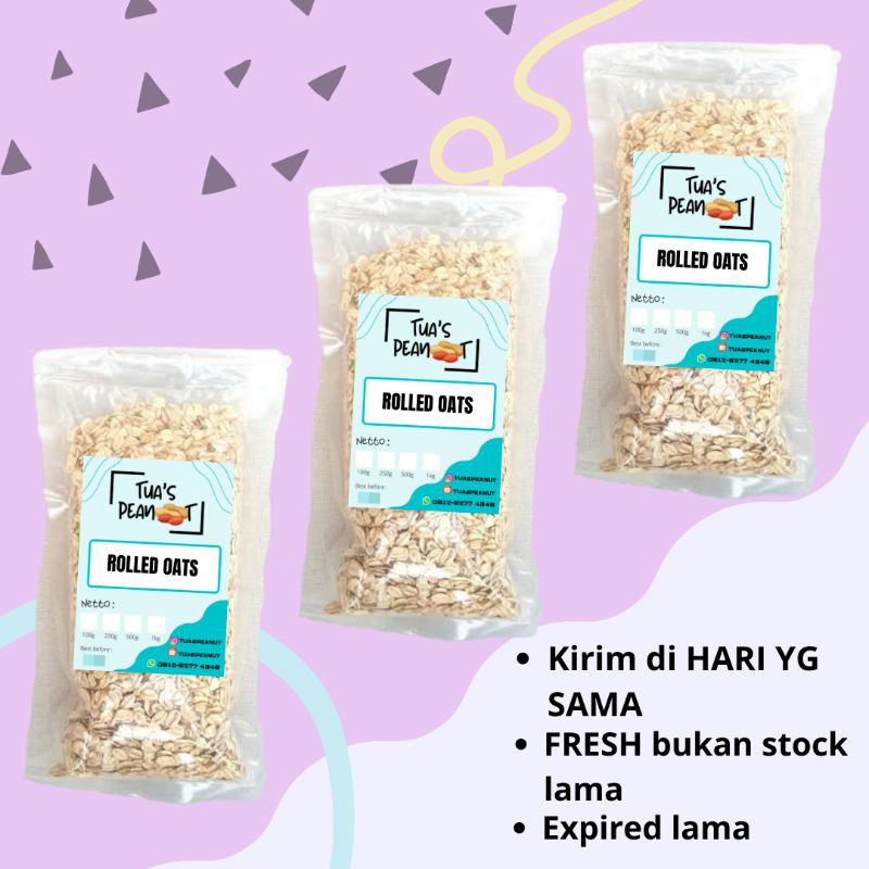 

Rolled Oats Oat Oatmeal Oat Meal 100g