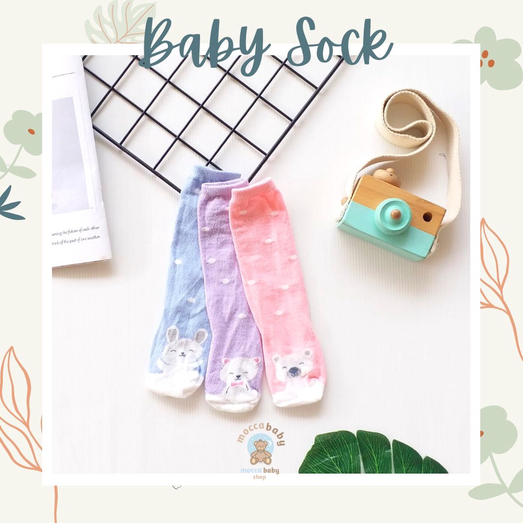 MBSS - WINTEKU PANJANG Kaos Kaki Anak Bayi Non-slip Kaus Kaki Katun / Baby Socks