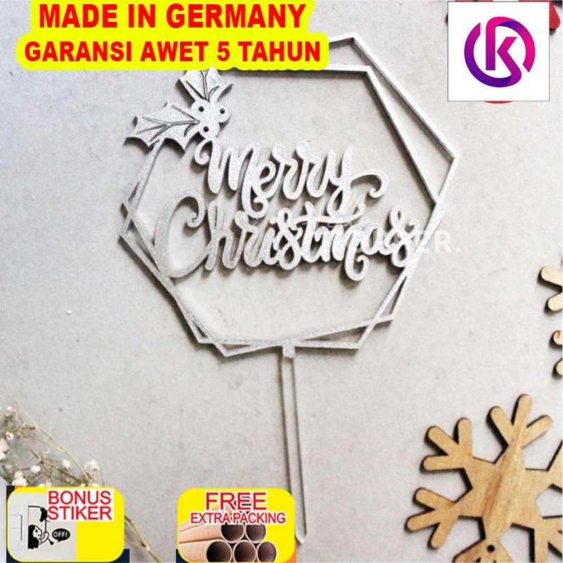 

Terlaris Topper Natal (2) / Christmas Cake Topper / Hiasan Kue Natal