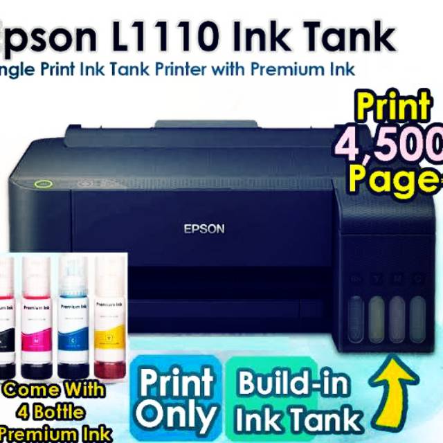 Jual Printer Epson L1110 Shopee Indonesia 9388