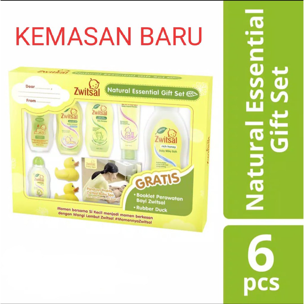 [Hazelcare] Zwitsal Baby Spa Gift Box Set / Hadiah / Kado