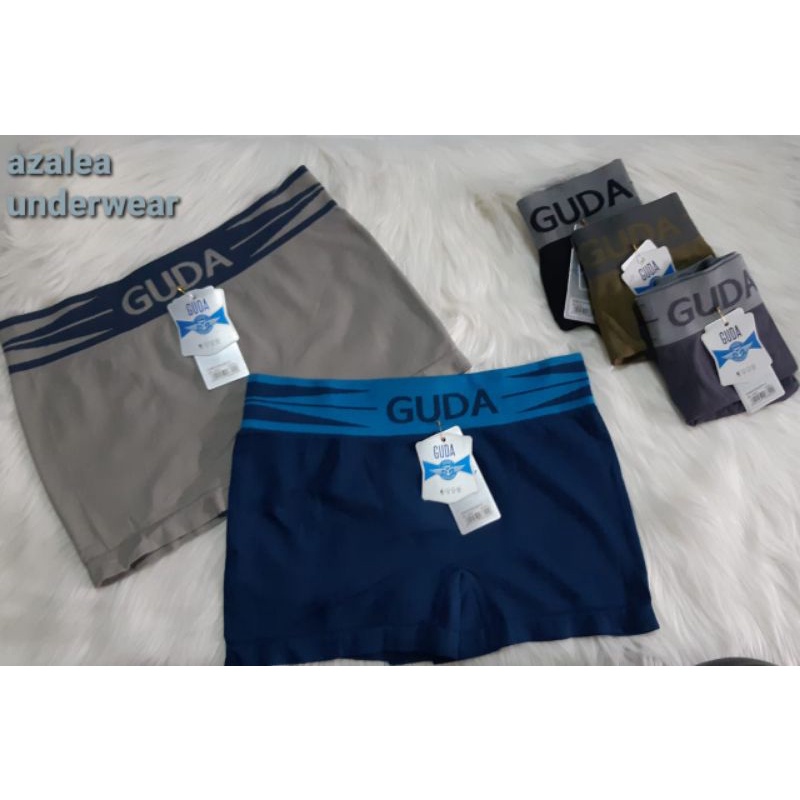 CELANA DALAM PRIA BOXER KATUN RAJUT MERK GUDA