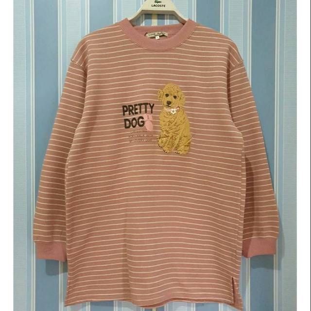 CREWNECK LOVE PUPPY
"PRETTY DOG"
