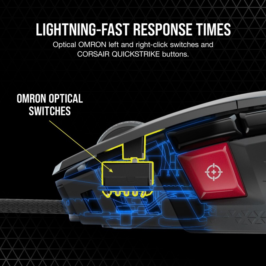 Corsair M65 RGB Ultra Tunable FPS Gaming Mouse