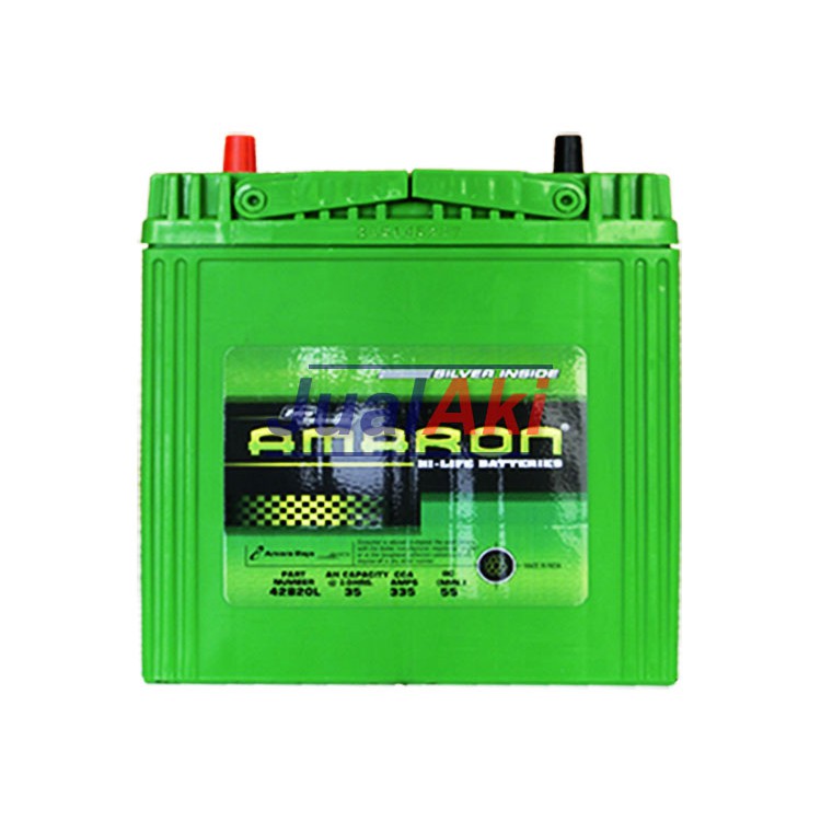 Amaron Hi-Life 42B20L - Aki Mobil 12V 35Ah Tahan Panas Tinggi