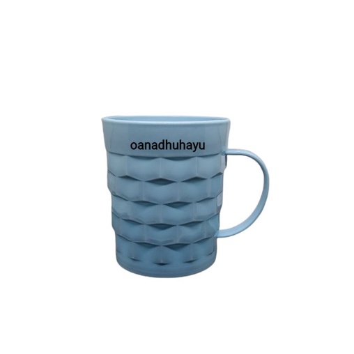 CANGKIR TIKAR WARNA  1 LUSIN GELAS GAGANG PLASTIK CANGKIR PLASTIK