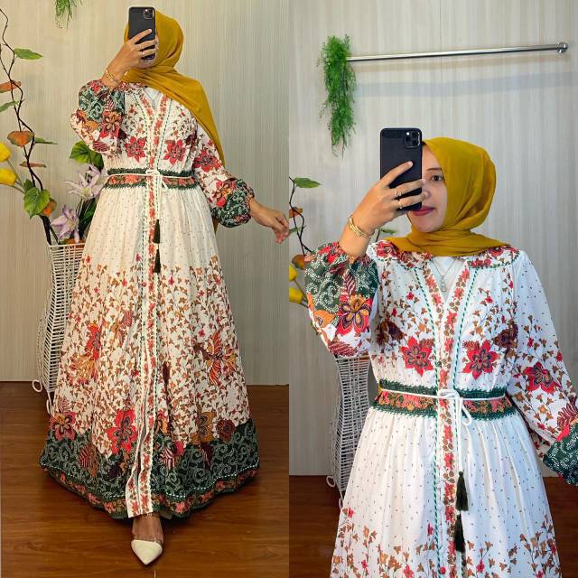 Real pic
Original dan TERMURAH Maxi zara Bangkok Import / Maxi Dress Premium Import