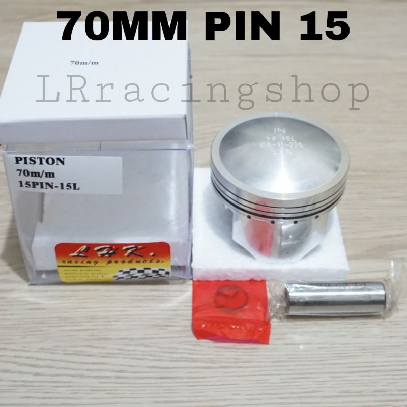 Piston LHK 70 70mm pen pin 15 set ring piston seher LHK thailand