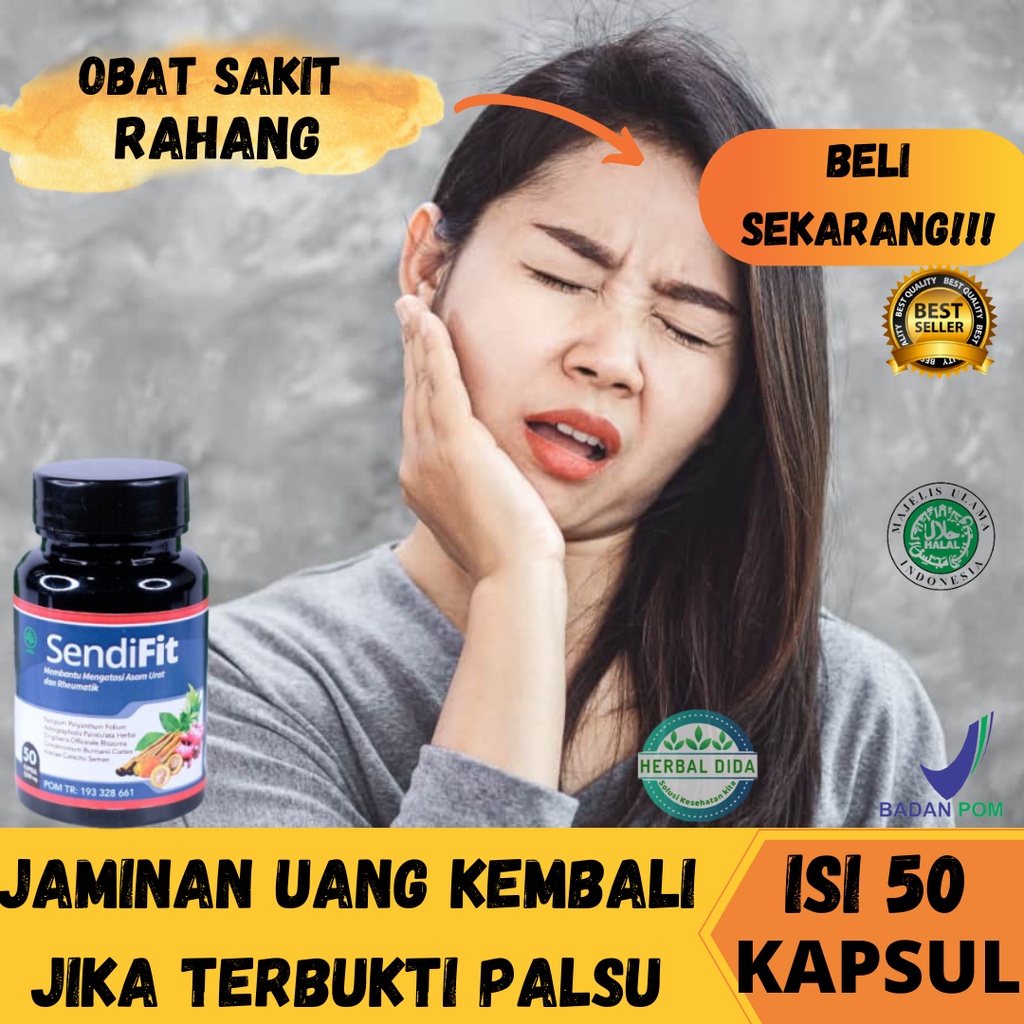 SENDIFIT 100% ORIGINAL BPOM, Obat Rahang Kaku, Cara Mengatasi Rahang Bunyi, Obat Rahang Bunyi, Obat 