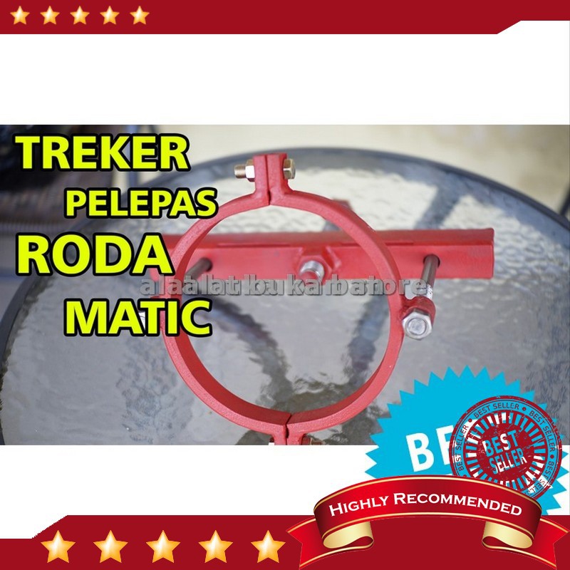 Treker pelepas roda Matic - Alat Penarik Roda Matik