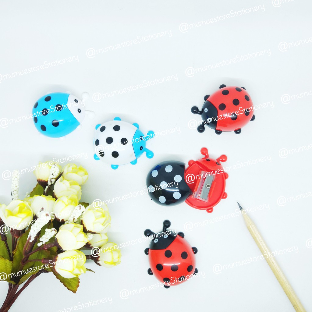 

Serutan LADY BUG / Rautan PENSIL / Sharpener / SERUTAN PENSIL LUCU / SERUTAN KUMBANG