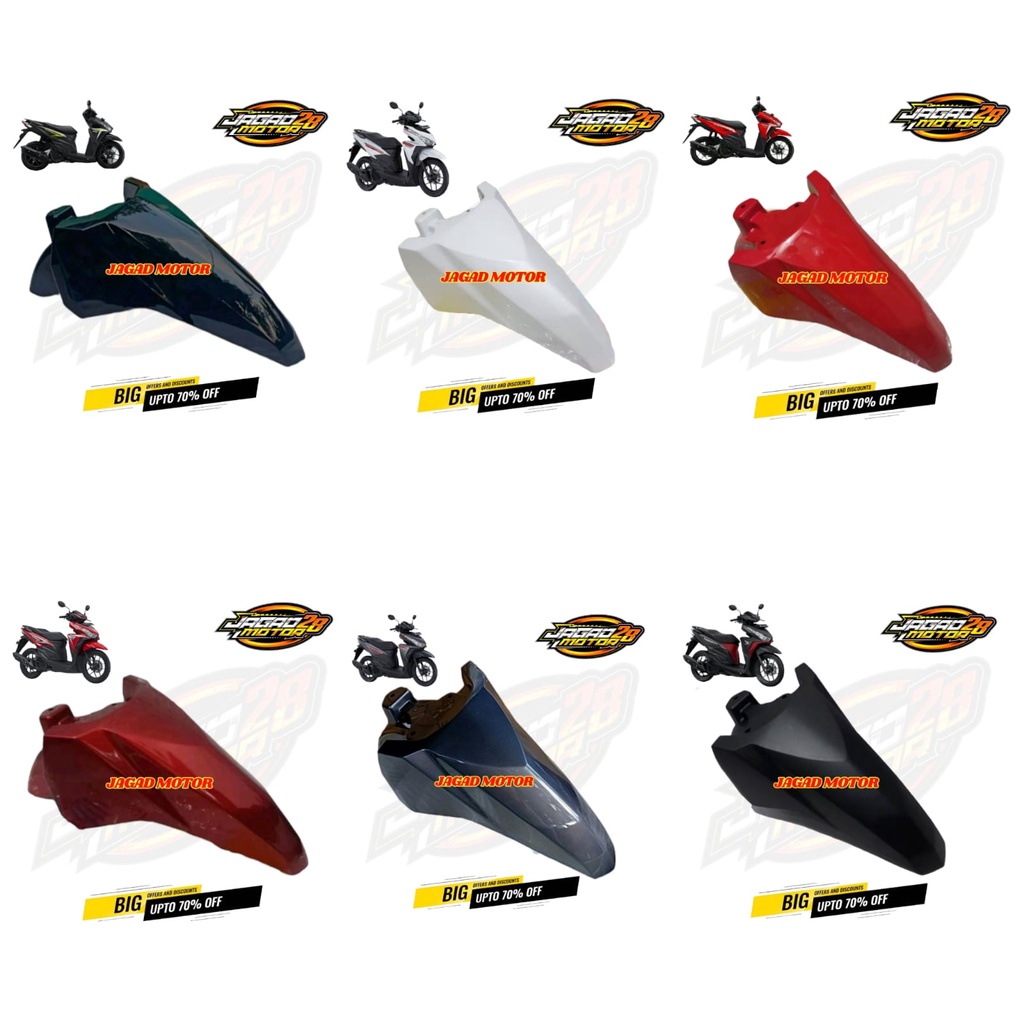 Spakbor Depan Vario 125 - 150 LED 2015 2016 2017 Hitam Putih Merah Grey Hitam Doff / Spakbor Sepakbor Depan Vario 125 150 Led K59 2015 2016 2017 Hitam Putih Merah Grey Hitam Doff / Spakbor Depan Vario 150 125 LED 2015 2016 2017