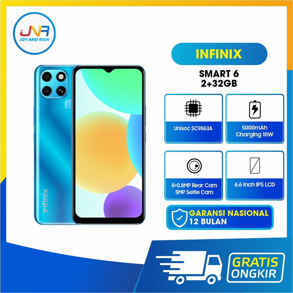 infinix smart 6 3 64gb   2 32gb   garansi resmi   infinix smart 6 ram 2gb   hp android smart phone 4