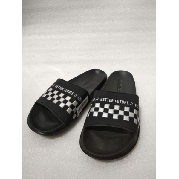 SANDAL SLIDE PRIA LUMO " CHEKERBOARD "