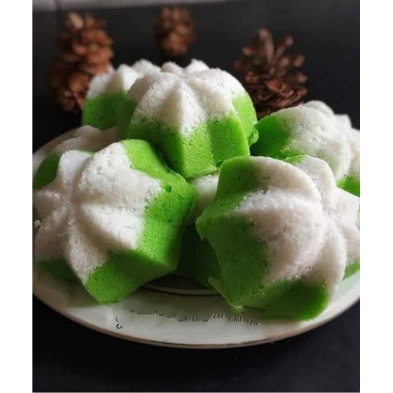 Cetakan Putu Ayu / Pudding / Apem dll Motif Belimbing Harga Per 6 Pcs (1/2 Lusin)