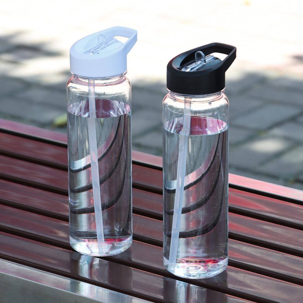 R-FLOWER Botol Air Minum Olahraga 750ml Gym Travel Bening BPA Free Minum Kantin