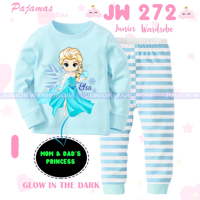 Baju tidur anak perempuan import JW 272 I - J