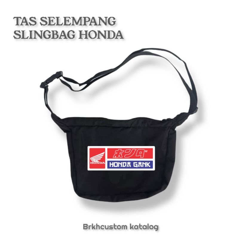 TAS | Tas selempang pria | TAS HONDA | KAOS HONDA GANK | CB | TAS CB | KAOS CB HEREX | KAOS CB | BISA COD