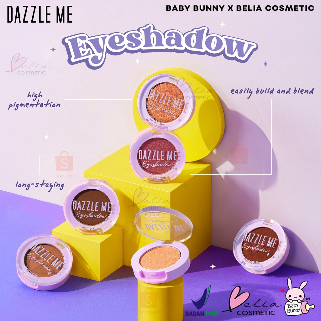 ❤ BELIA ❤ DAZZLE ME POV Eyeshadow | Long Lasting Pigmented Eyeshadow | BPOM