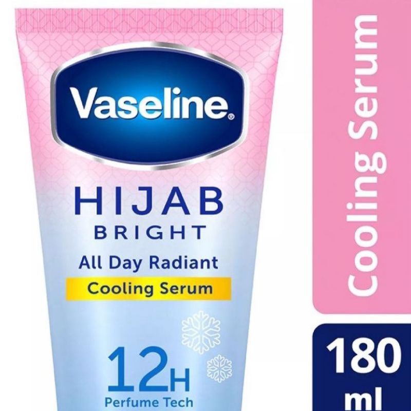 Vaseline Hijab Bright  Serum / Vaseline Body Serum isi 180ml Promo