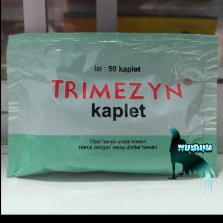 TRIMEZYN 50 Kapsul - Obat Pilek Ngorok Ayam