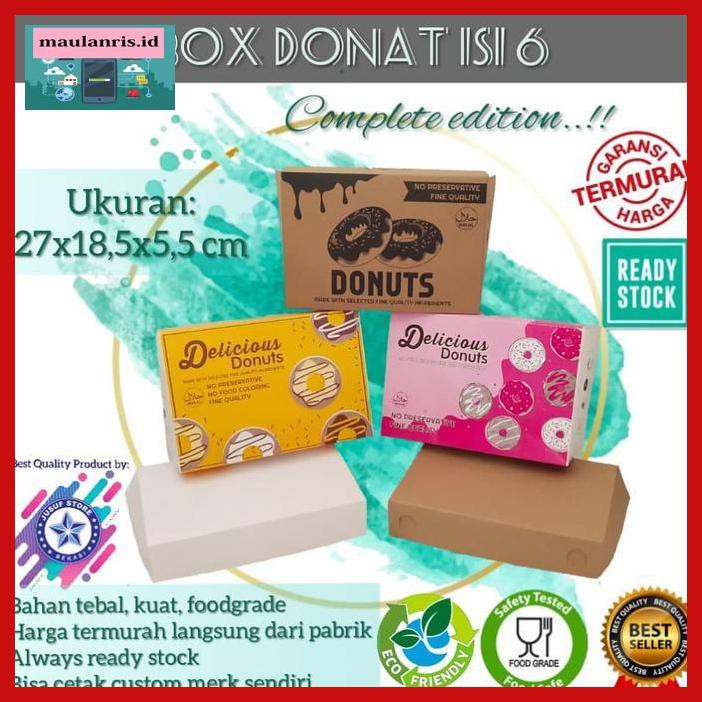 

Y88Rgw- Box Dus Donat Ukuran Setengah Lusin - Kuning 5Edr7R7-