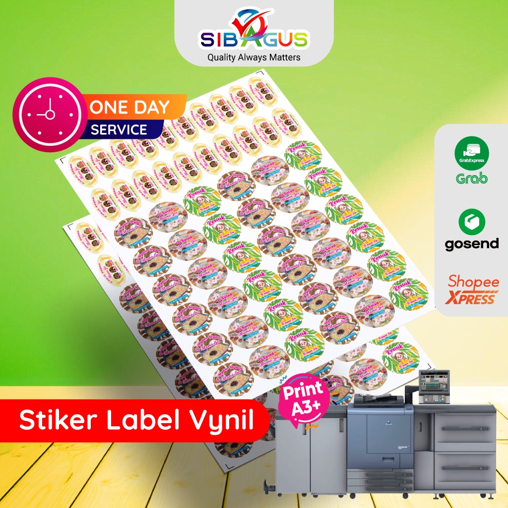 

STIKER LABEL KEMASAN VINYL / STICKER KEMASAN ANTI AIR / SEHARI JADI / PRINT LABEL KEMASAN / STIKER CUTTING MURAH / CETAK CEPAT LABEL KEMASAN / PRINT STIKER LABEL / CUSTOM STIKER MURAH / LABEL KEMASAN PRODUK / CETAK CEPAT STIKER LABEL KEMASAN MURAH JAKARTA