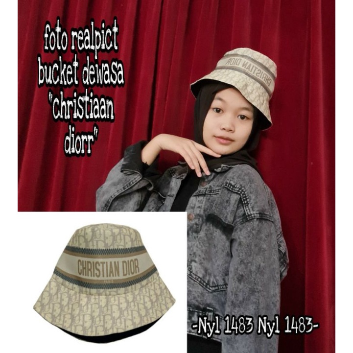 Bucket dewasa topi bucket hats sublim NY/D*OR