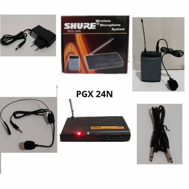 Produk Terbaru Mic Bando/Clipon Shure Wireless Mic Imam Dll Mic Wireless Shure