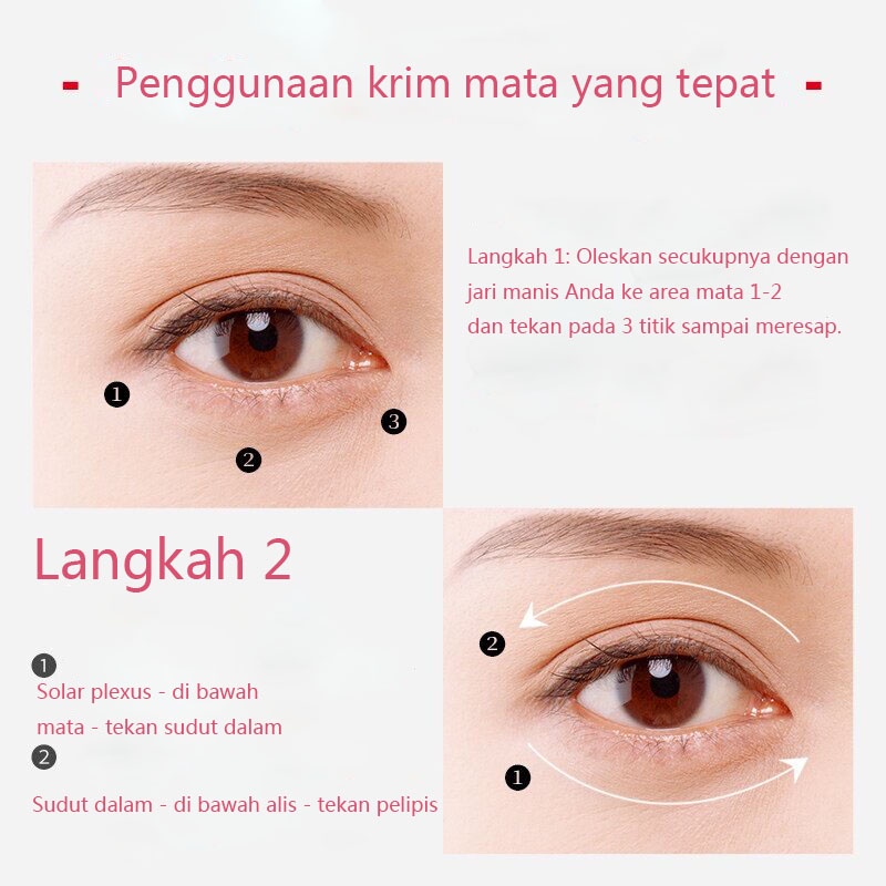 Krim Mata Mata Cerah Lifting Firming Perbaikan Mata Encer Mata Panda Garis Halus Mata Essence
